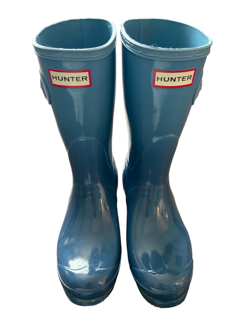 Hunter Original Blue short rain boots